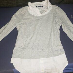 Tommy Hilfiger Women's Faux Buttoned Down Sweaters Small